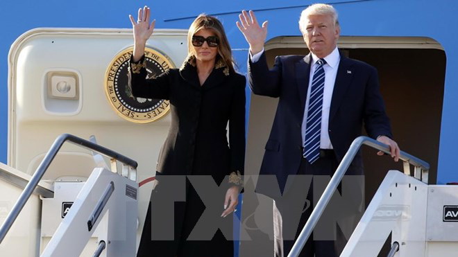 Tổng thống Donald Trump và  Phu nhân Melania sẽ thăm Hà Nội