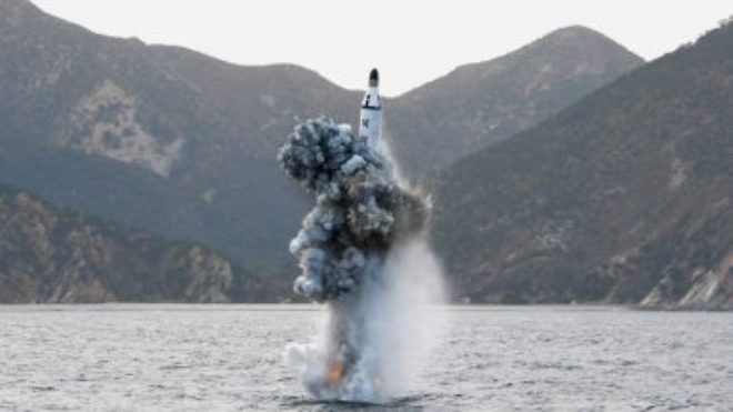 Mỹ khẳng định Triều Tiên đang đóng tàu ngầm trang bị tên lửa đạn đạo mới