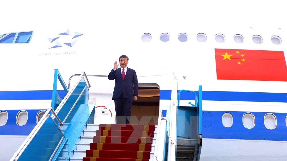 Những khoảnh khắc Chủ tịch Trung Quốc Tập Cận Bình đến Đà Nẵng dự APEC 2017