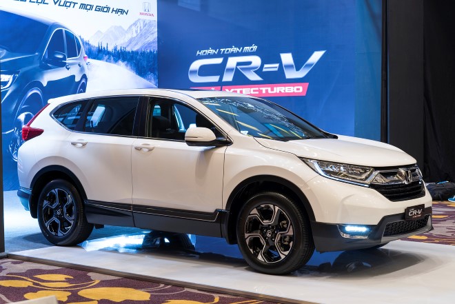 Honda CR-V thế hệ mới ra mắt thị trường Việt với nhiều thay đổi