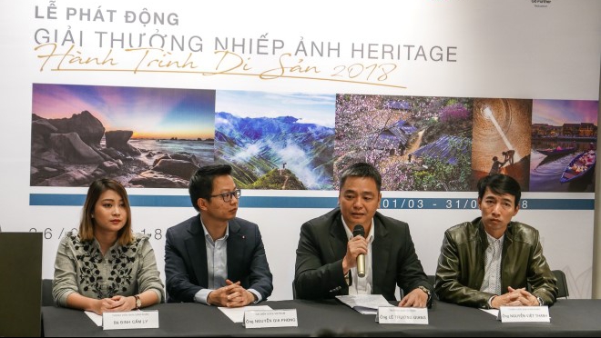 Phát động giải thưởng nhiếp ảnh Heritage ‘Hành trình Di sản 2018’