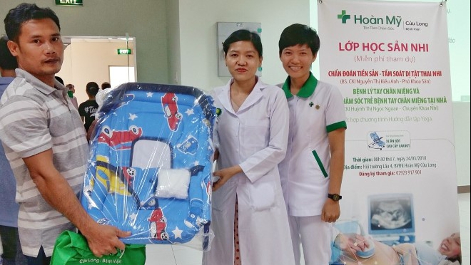 Hoàn Mỹ Cửu Long tổ chức Lớp học Sản Nhi tháng 3