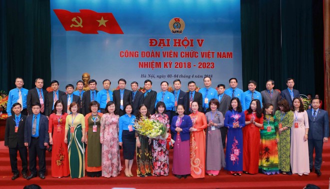 Đại hội Công đoàn Viên chức Việt Nam lần thứ V: Đổi mới phương thức hoạt động, xây dựng đội ngũ cán bộ vững mạnh 