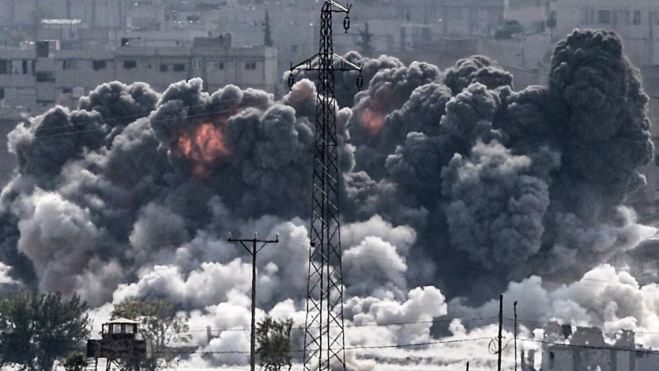 Thủ đô Damascus chìm trong khói lửa, phòng không Syria đáp trả quyết liệt