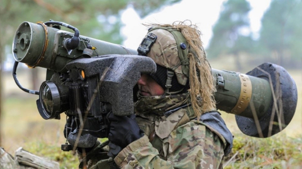 Ukraine thử nghiệm tên lửa chống tăng Javelin mua của Mỹ