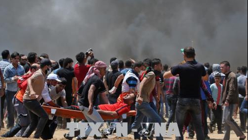Em bé 8 tháng tuổi chết vì hơi cay của binh lính Israel ở Dải Gaza