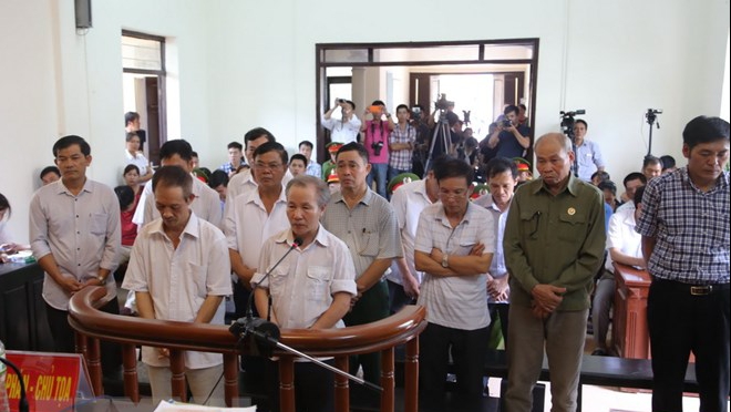 Hoãn phiên tòa xét xử phúc thẩm vụ vi phạm trong quản lý đất đai ở Đồng Tâm, Hà Nội 