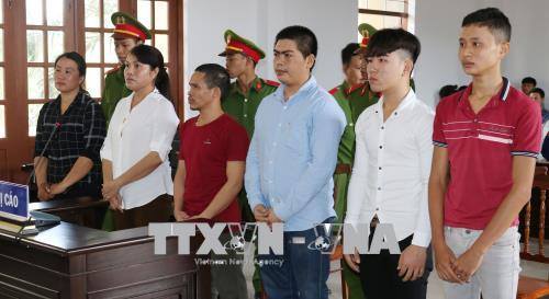 Án phạt nghiêm khắc đối với 6 bị cáo gây rối trật tự công cộng tại Ninh Thuận 