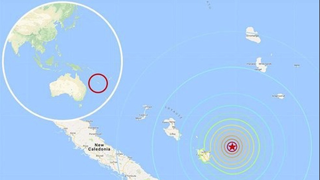 Cảnh báo sóng thần tại Nam Thái Bình Dương