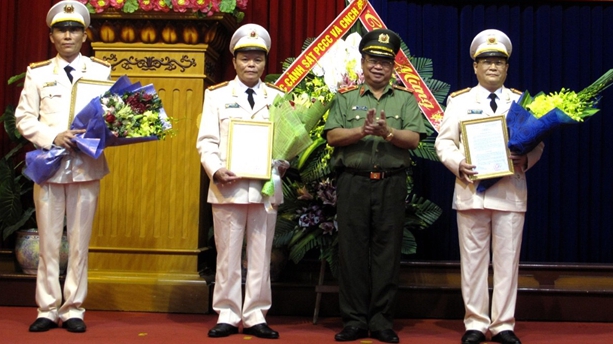 Bộ Công an bổ nhiệm 3 Phó Giám đốc Công an Hải Phòng