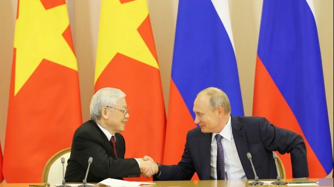 Tuyên bố chung về kết quả chuyến thăm chính thức Liên bang Nga của Tổng Bí thư Nguyễn Phú Trọng