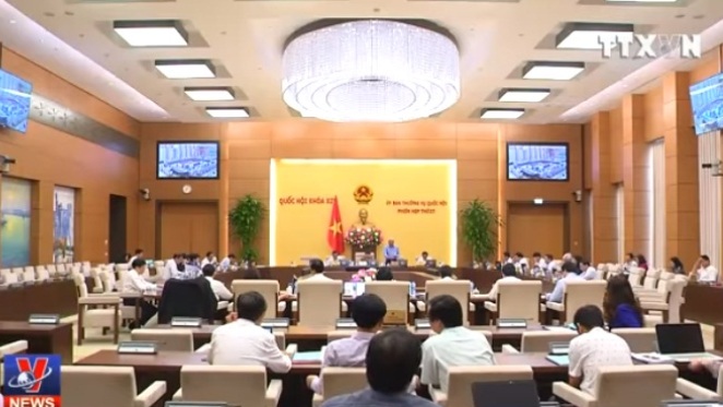Tài liệu Tiếng Việt công nghệ 'nóng' tại phiên họp Thường vụ Quốc hội