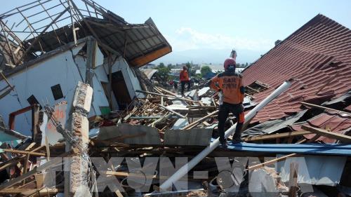 Động đất, sóng thần tại Indonesia: Số người thiệt mạng và mất tích lên tới hơn 1.670 người