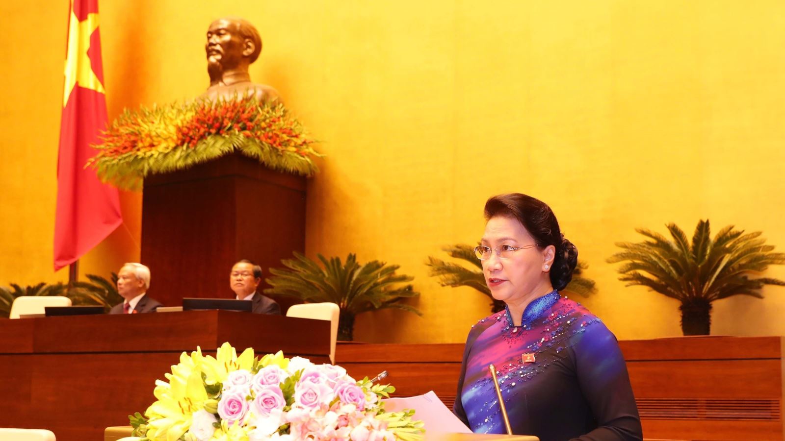 Toàn văn bài phát biểu của Chủ tịch Quốc hội Nguyễn Thị Kim Ngân khai mạc Kỳ họp thứ 6, Quốc hội Khóa XIV 