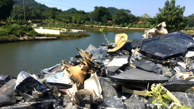 Phú Thọ: Cần ngăn chặn tình trạng đổ trộm rác thải vào Khu di tích lịch sử quốc gia đặc biệt Đền Hùng