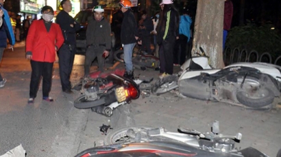 Vụ ô tô gây tai nạn liên hoàn trên phố Trích Sài, Hà Nội: Nữ tài xế có nồng độ cồn cao