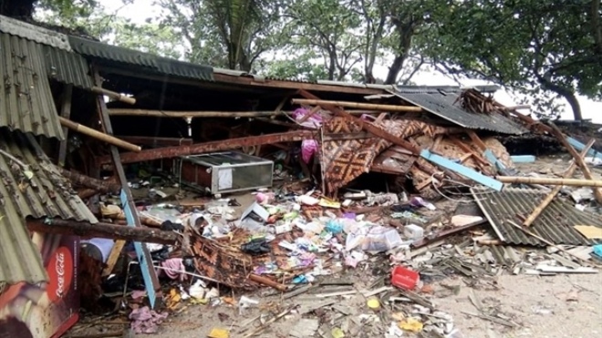 Đại sứ quán Việt Nam tại Indonesia khuyến cáo công dân sau sóng thần