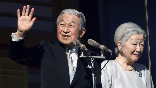 Nhật Hoàng Akihito gửi thông điệp Năm Mới cuối cùng trước khi thoái vị