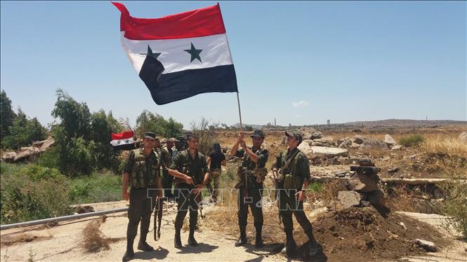 Quân đội Syria bắn hạ nhiều máy bay không người lái của phiến quân Takfiri