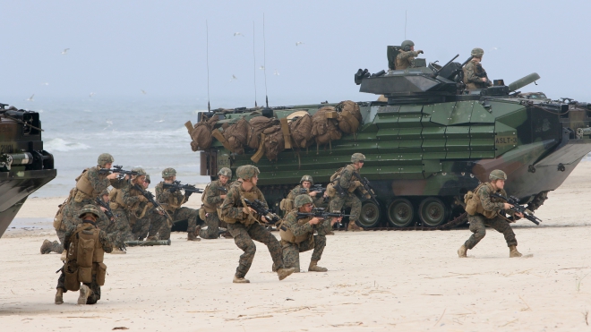 18 nước NATO bắt đầu tập trận ở biển Baltic