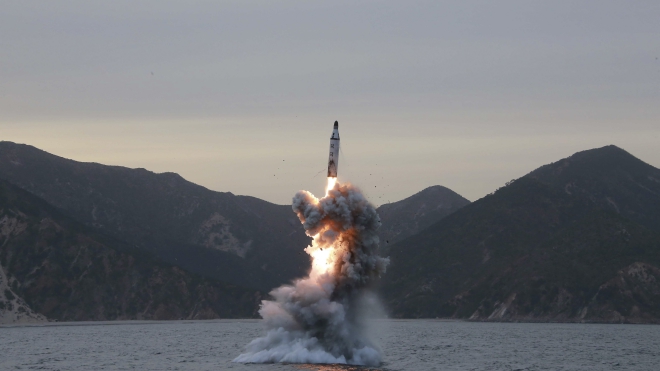 38 North: Triều Tiên dường như có tàu ngầm phóng tên lửa đạn đạo