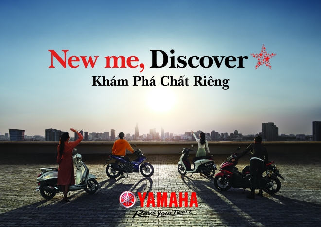 Yamaha Motor Việt Nam công bố chiến dịch thương hiệu 'New Me, Discover'