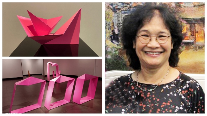 Nữ điêu khắc Lê Thị Hiền: 'Gấp thép' nhẹ như trò chơi gấp giấy…