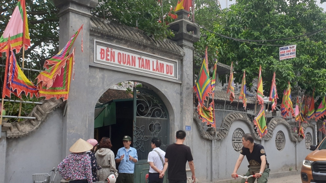 Hà Nội: Hỏa hoạn thiêu rụi gần toàn bộ hiện vật ở đền Lâm Du
