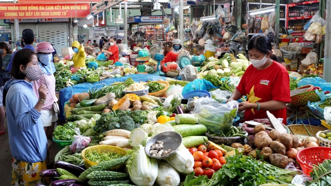 Đà Nẵng: Mỗi hộ gia đình đi chợ 3 ngày/ lần 