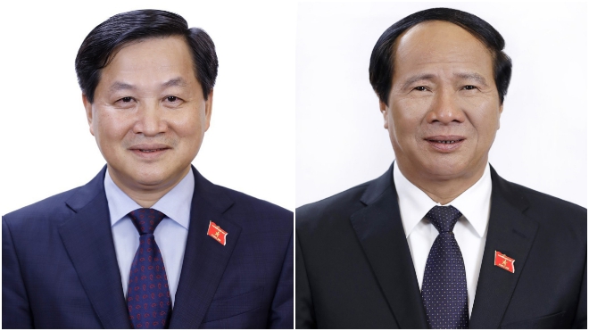 Quốc hội phê chuẩn bổ nhiệm Phó Thủ tướng Chính phủ Lê Minh Khái và Lê Văn Thành