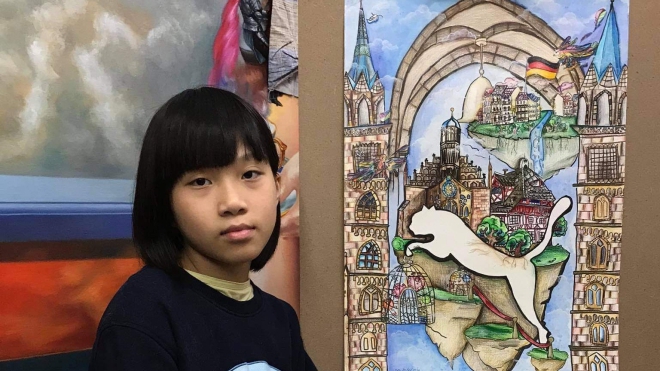 'Họa sĩ nhí' Nguyễn Đới Chung Anh: Từ Khát vọng Dế Mèn đến họa sĩ chuyên nghiệp