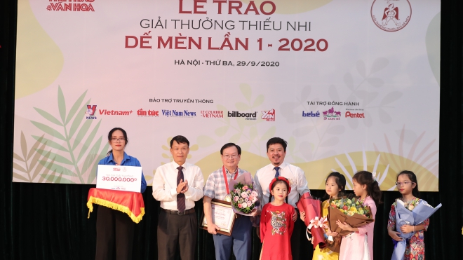 Chủ nhân giải Dế Mèn 2020: Dế Mèn như tiếng trống trường gióng lên