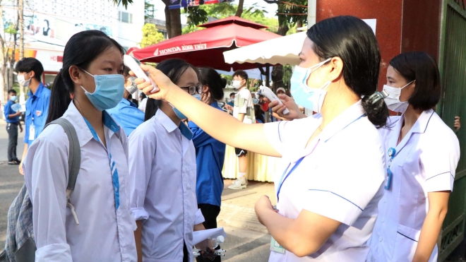 Kỳ thi tuyển sinh lớp 10 tại Hà Tĩnh đảm bảo an toàn phòng dịch Covid-19
