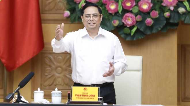 Thủ tướng Phạm Minh Chính: Sản xuất bằng được vaccine Covid-19 trong nước
