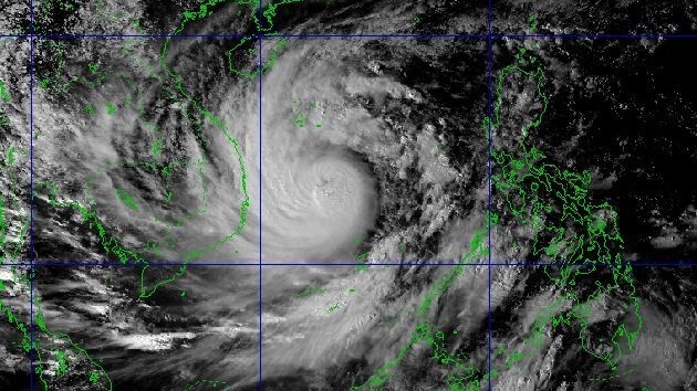 Áp thấp nhiệt đới đã mạnh lên thành bão - cơn bão số 2
