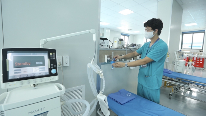 Bệnh viện điều trị Covid-19 tại Hà Nội tiếp đón bệnh nhân từ 1/9/2021