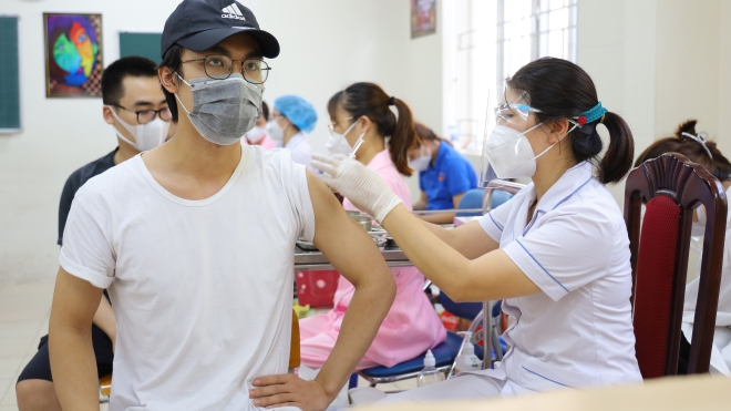 Hà Nội 51,33% số người dân trong độ tuổi đã được tiêm vaccine Covid-19