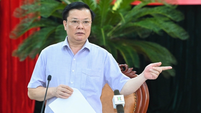 Bí thư Thành ủy Hà Nội Đinh Tiến Dũng: 'Điều khiến tôi hài lòng chính là sự ủng hộ của người dân Thủ đô'