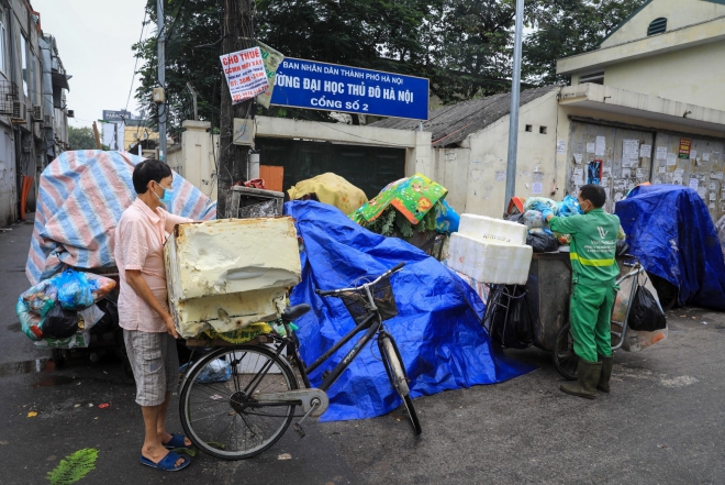 Bãi rác Nam Sơn, Bãi rác Nam Sơn ngừng tiếp nhận rác thải ứ đọng Hà Nội, Bãi rác Nam Sơn Hà Nội