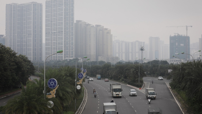 Các điểm không khí ô nhiễm chủ yếu tập trung ở Hà Nội