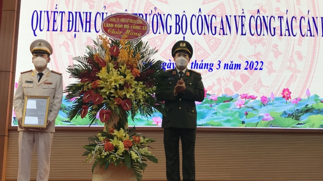 Thượng tá Bùi Quang Bình được bổ nhiệm chức vụ Giám đốc Công an tỉnh Hải Dương
