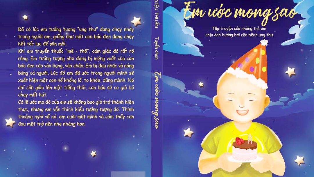 Cuốn sách 'Em ước mong sao - I wish' của trẻ em mắc bệnh ung thư