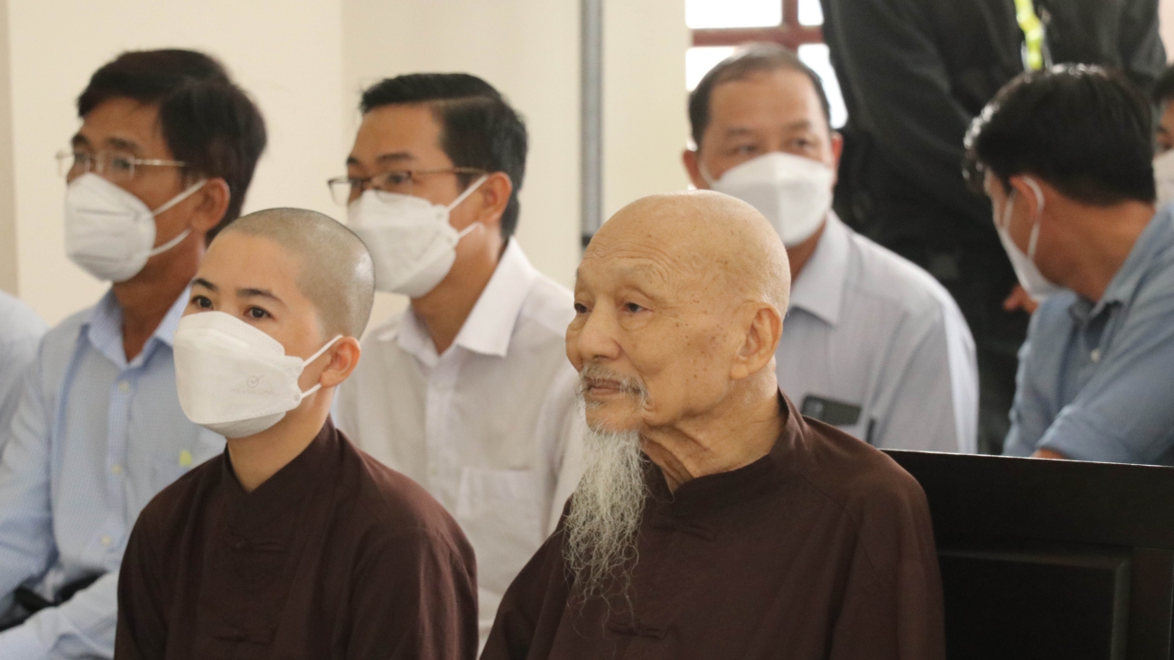 Xét xử vụ án tại Tịnh thất Bồng Lai: Đề nghị mức án 4 năm 6 tháng đến 5 năm 6 tháng tù đối với bị cáo Lê Tùng Vân