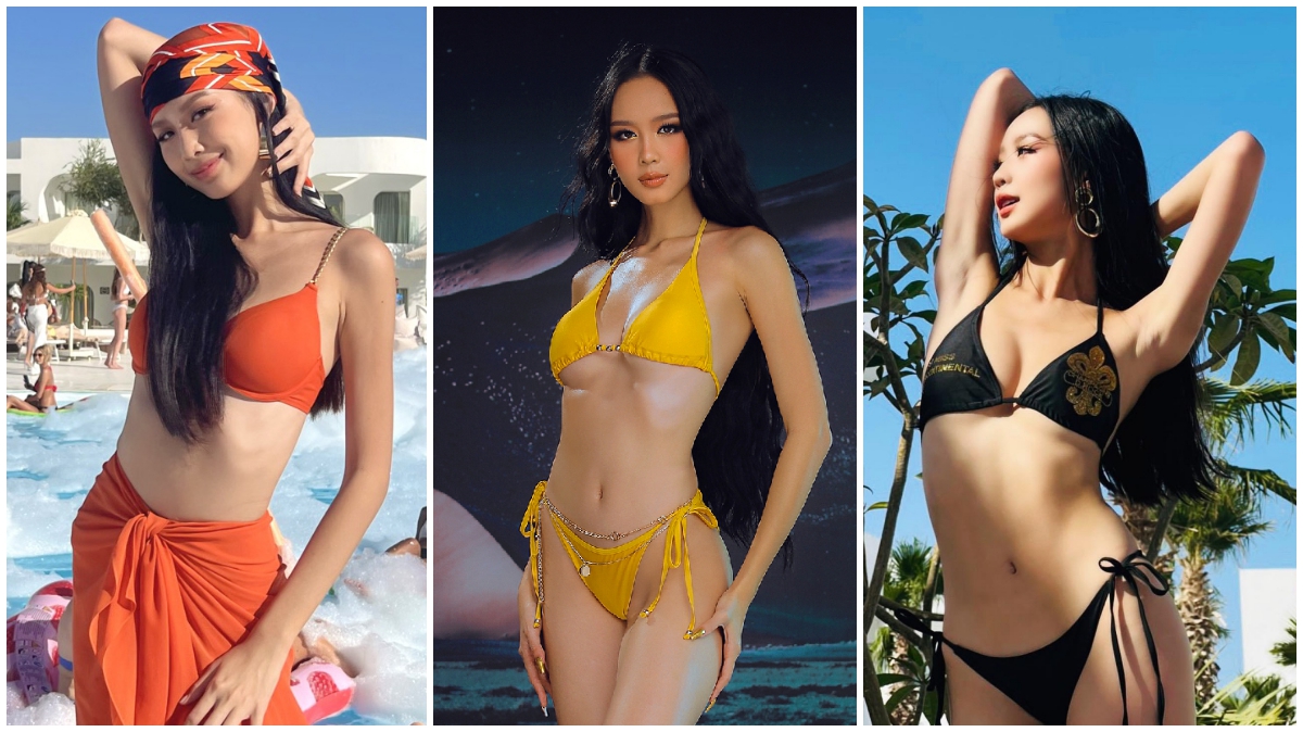 Á hậu Bảo Ngọc cao 1m85 tung bộ ảnh bikini nóng bỏng khi đang thi Miss Intercontinental 2022