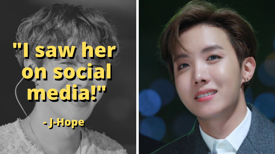 J-Hope BTS từng một thời 'quay cuồng' vì hot girl mạng xã hội nóng bỏng này