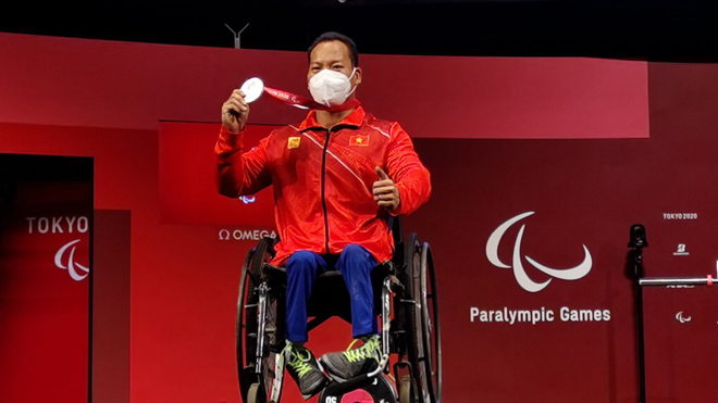 HCB Paralympic Tokyo Lê Văn Công: Tấm gương của nghị lực và lòng nhân ái