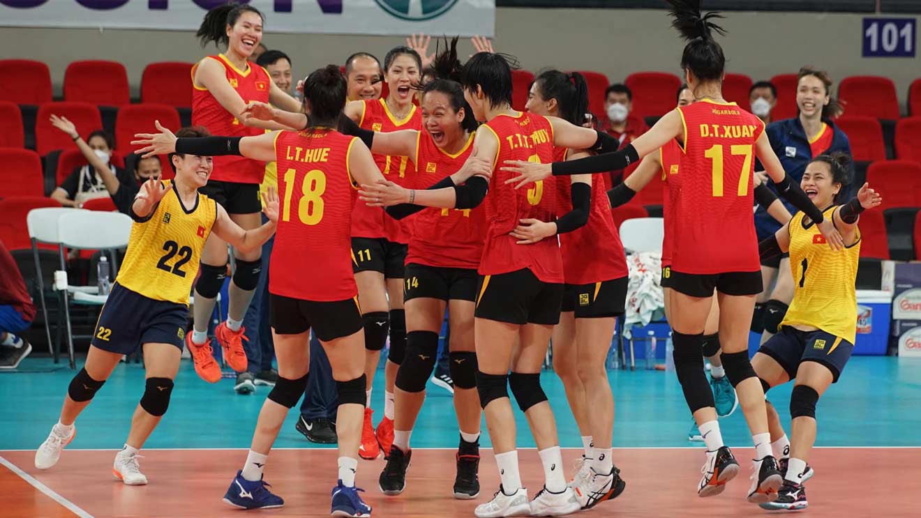 Bóng chuyền nữ Việt Nam gây sốc ở giải châu Á