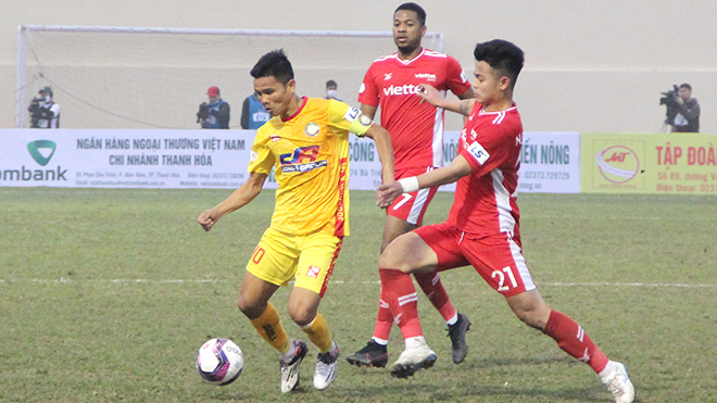 bóng đá Việt Nam, tin tức bóng đá, BXH V-League, kết quả bóng đá V-League, lịch thi đấu V-League vòng 3, Thanh Hóa vs Viettel, VPF, VFF, kết quả bóng đá