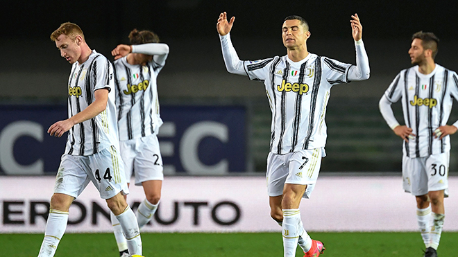 Juventus, Hellas Verona 1-1 Juventus, Ronaldo, Kết quả bóng đá Ý, bảng xếp hạng bóng đá Ý, bảng xếp hạng Serie A vòng 24, Milan, Inter, cuộc đua vô địch bóng đá Italia