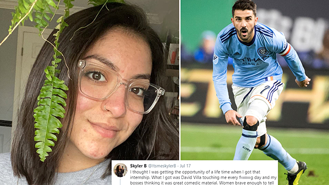 David Villa, David Villa quấy rối tình dục, Tin tuc bong da, Bong da hom nay, Bóng đá Tây Ban Nha, Đội tuyển Tây Ban Nha, New York City, MLS, Skyler Badillo, Barcelona